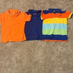 The Children's Place Polo Trio - Orange, Blue, Multicolor